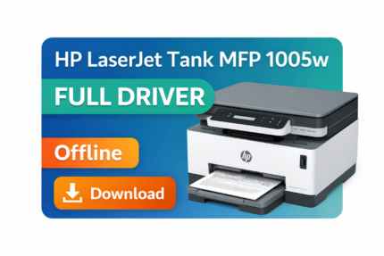 HP LaserJet Tank MFP 1005w Driver Download